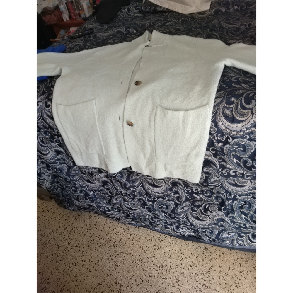 Ann Taylor Women's Cardigan Sweater XXL Off White